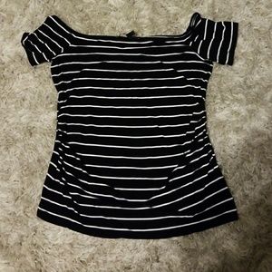 Large White House Black Market Shirt